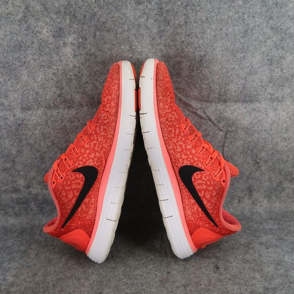 Nike Shoes Womens 9.5 Athletic Trainer Free RN Distance Running Performance Red - Picture 9 of 13